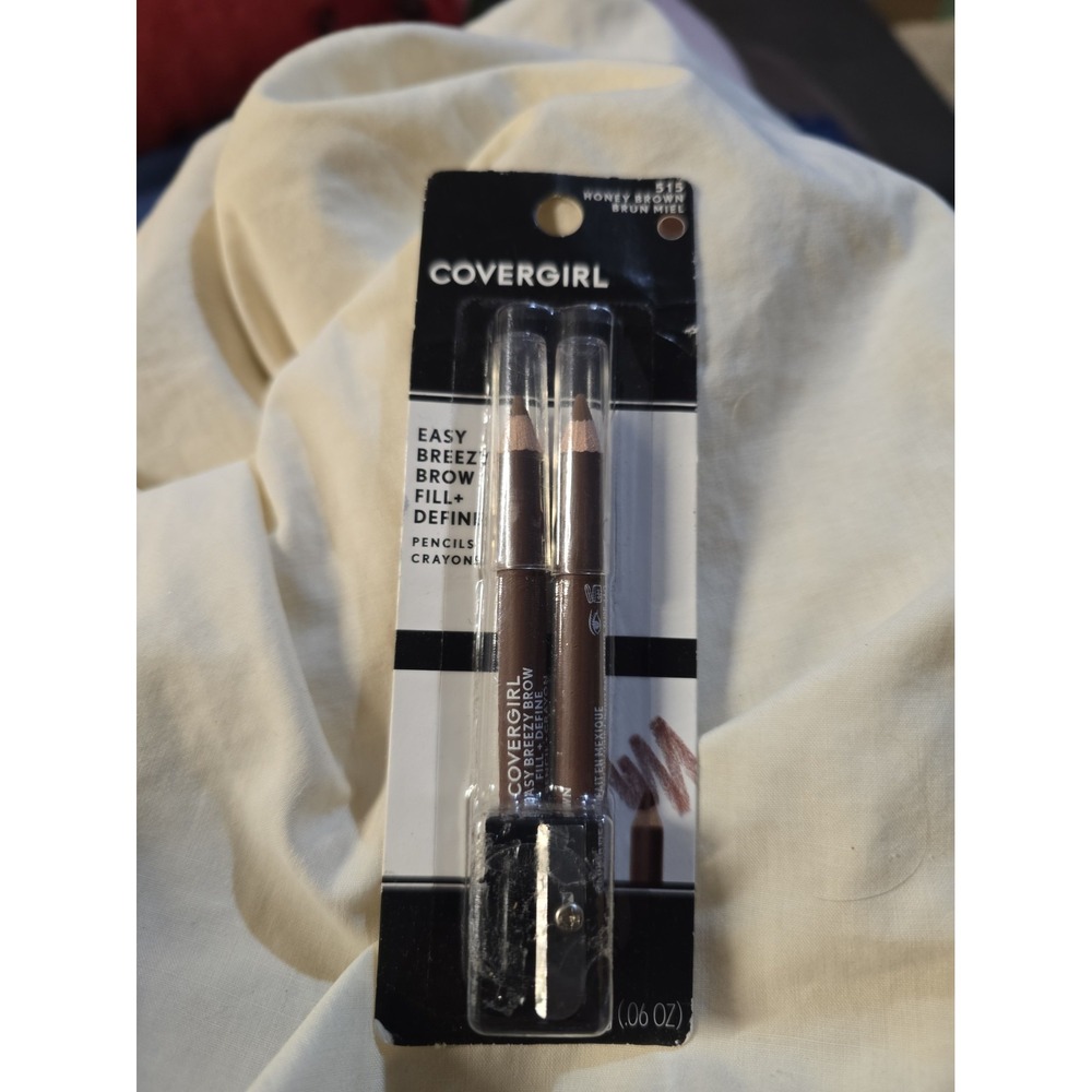 Covergirl Easy Breezy Brow Fill +Define Water Resistant Pencil #515 Honey Brown